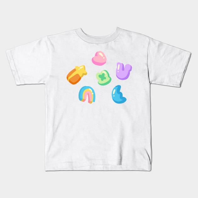 charms Kids T-Shirt by gdm123